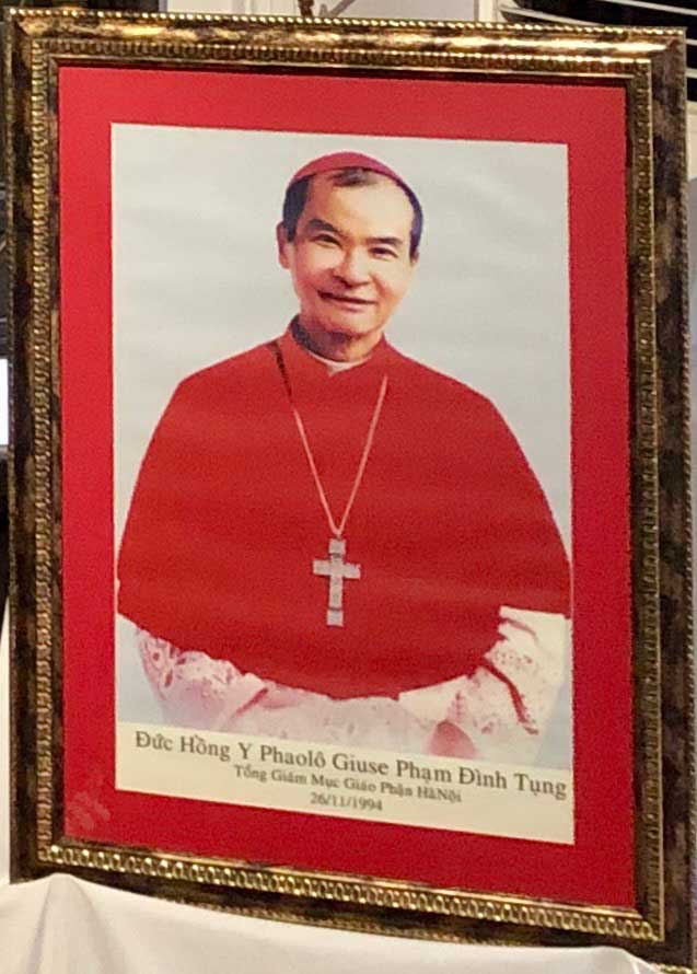 Cardinal Pham Dình Tung﻿ of Saint Joseph's Cathedral, Hanoi